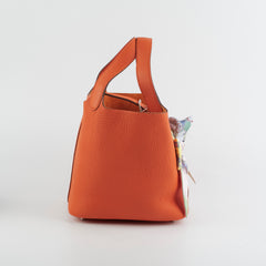 Hermes Picotin 18 Clemence Orange