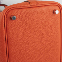 Hermes Picotin 18 Clemence Orange