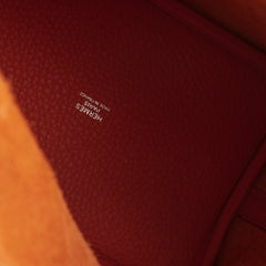 Hermes Picotin 18 Clemence Orange