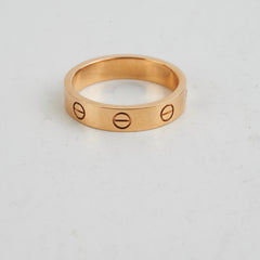 Cartier Love Wedding Band One Diamond Size 52