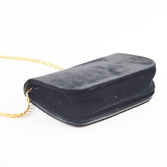 Prada Velvet Crossbody Bag Black
