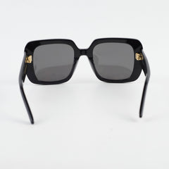 Christian Dior Large Square Sunglasses Black