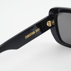 Christian Dior Large Square Sunglasses Black