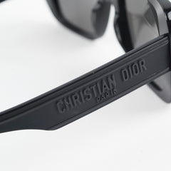 Christian Dior Large Square Sunglasses Black