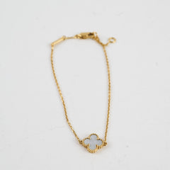 Van Cleef & Arpels Sweet Alhambra Mother of Pearl Bracelet