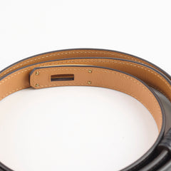Hermes Pocket 18 Black Epsom Belt Bag