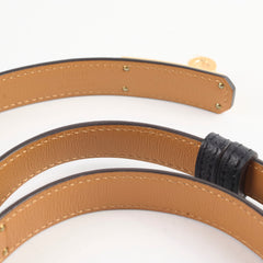 Hermes Pocket 18 Black Epsom Belt Bag