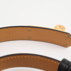 Hermes Pocket 18 Black Epsom Belt Bag