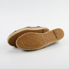 Chanel Espadrilles Mesh Black Size 37