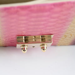 Christian Dior Miss Dior Python Flap Bag Multicolor