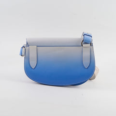 Christian Dior x Kaws Saddle Pouch Blue Ombre