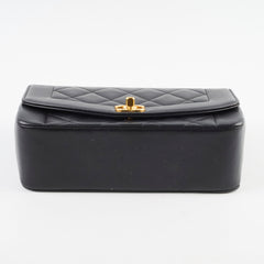 Chanel Small Vintage Diana Lambskin Black (4 Series)