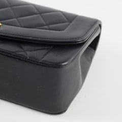 Chanel Small Vintage Diana Lambskin Black (4 Series)