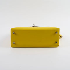 Hermes Kelly 25 Jaune De Naple Espom Sellier 2024