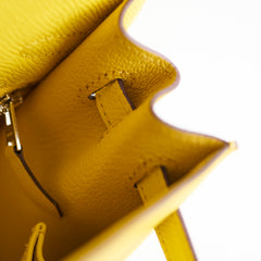 Hermes Kelly 25 Jaune De Naple Espom Sellier 2024