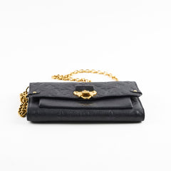 Louis Vuitton Vavin Empriente Wallet On Chain Black