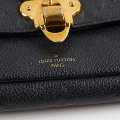 Louis Vuitton Vavin Empriente Wallet On Chain Black