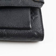 Louis Vuitton Vavin Empriente Wallet On Chain Black