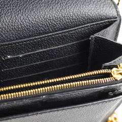 Louis Vuitton Vavin Empriente Wallet On Chain Black