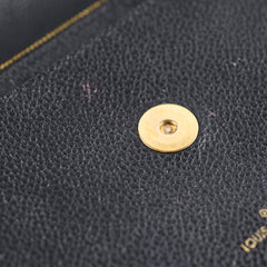 Louis Vuitton Vavin Empriente Wallet On Chain Black