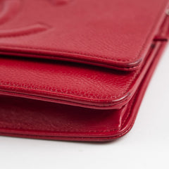 Chanel Wallet on Chain Caviar Red