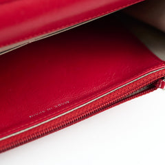 Chanel Wallet on Chain Caviar Red