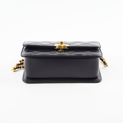 Chanel Perfect Fit flap bag black - Microchipped 2023