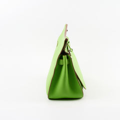 Hermes Jypsiere 28 Granny Green P in Square Stamp