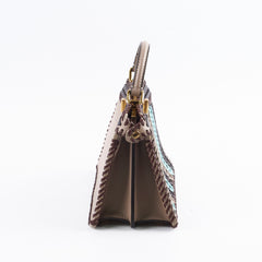 Fendi Peekaboo ISeeU Petite Leather Braid