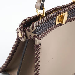 Fendi Peekaboo ISeeU Petite Leather Braid