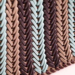 Fendi Peekaboo ISeeU Petite Leather Braid