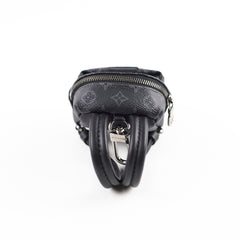 Louis Vuitton Backpack Charm Monogram Eclipse