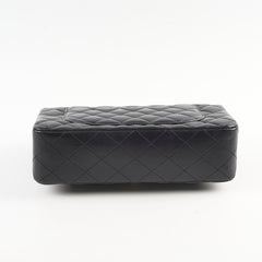 Chanel Classic Flap Lambskin Small/Medium S/M Black (22 Series)