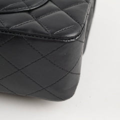 Chanel Classic Flap Lambskin Small/Medium S/M Black (22 Series)