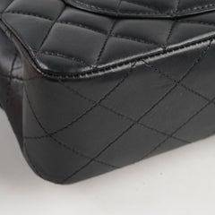 Chanel Classic Flap Lambskin Small/Medium S/M Black (22 Series)