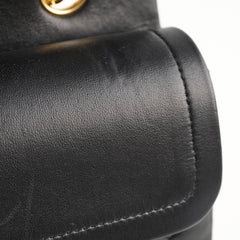 Chanel Classic Flap Lambskin Small/Medium S/M Black (22 Series)