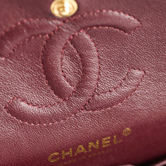 Chanel Classic Flap Lambskin Small/Medium S/M Black (22 Series)