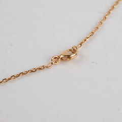 Hermes Pop H Necklace Rose Dragee