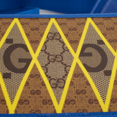 Gucci Rhombus Camera Crossbody Bag Blue