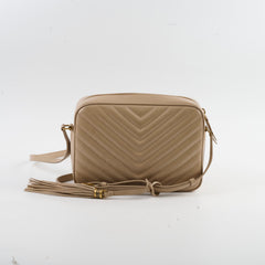 Saint Laurent Lou Camera Bag Beige
