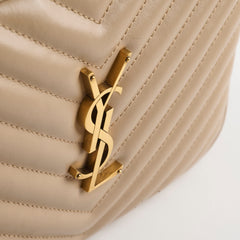 Saint Laurent Lou Camera Bag Beige