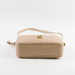Saint Laurent Lou Camera Bag Beige