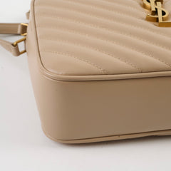 Saint Laurent Lou Camera Bag Beige