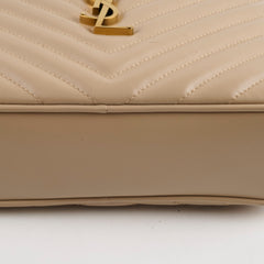 Saint Laurent Lou Camera Bag Beige