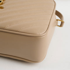Saint Laurent Lou Camera Bag Beige