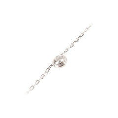 Carier Large Model D'amour Necklace White Gold 2022