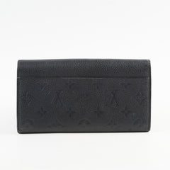 Louis Vuitton Sarah Wallet Empreinte Black