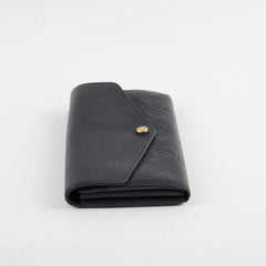 Louis Vuitton Sarah Wallet Empreinte Black