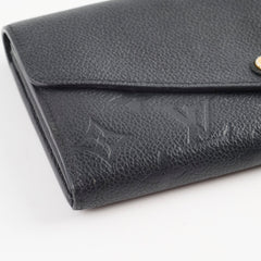 Louis Vuitton Sarah Wallet Empreinte Black