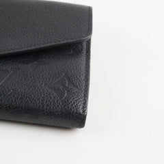 Louis Vuitton Sarah Wallet Empreinte Black